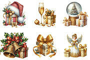 Glitter Christmas Sublimation, an Illustration by DreamArtGraphic (Thumbnail 4 of 5)