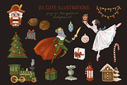 Nutcracker collection, a Decorative Illustration by Scarlet Heath Art (Thumbnail 2 of 9)