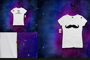Women's T-shirt On 5 Stages Mock-up, a Hoody Mockup by Mocca Mockups Store (Thumbnail 28 of 59)