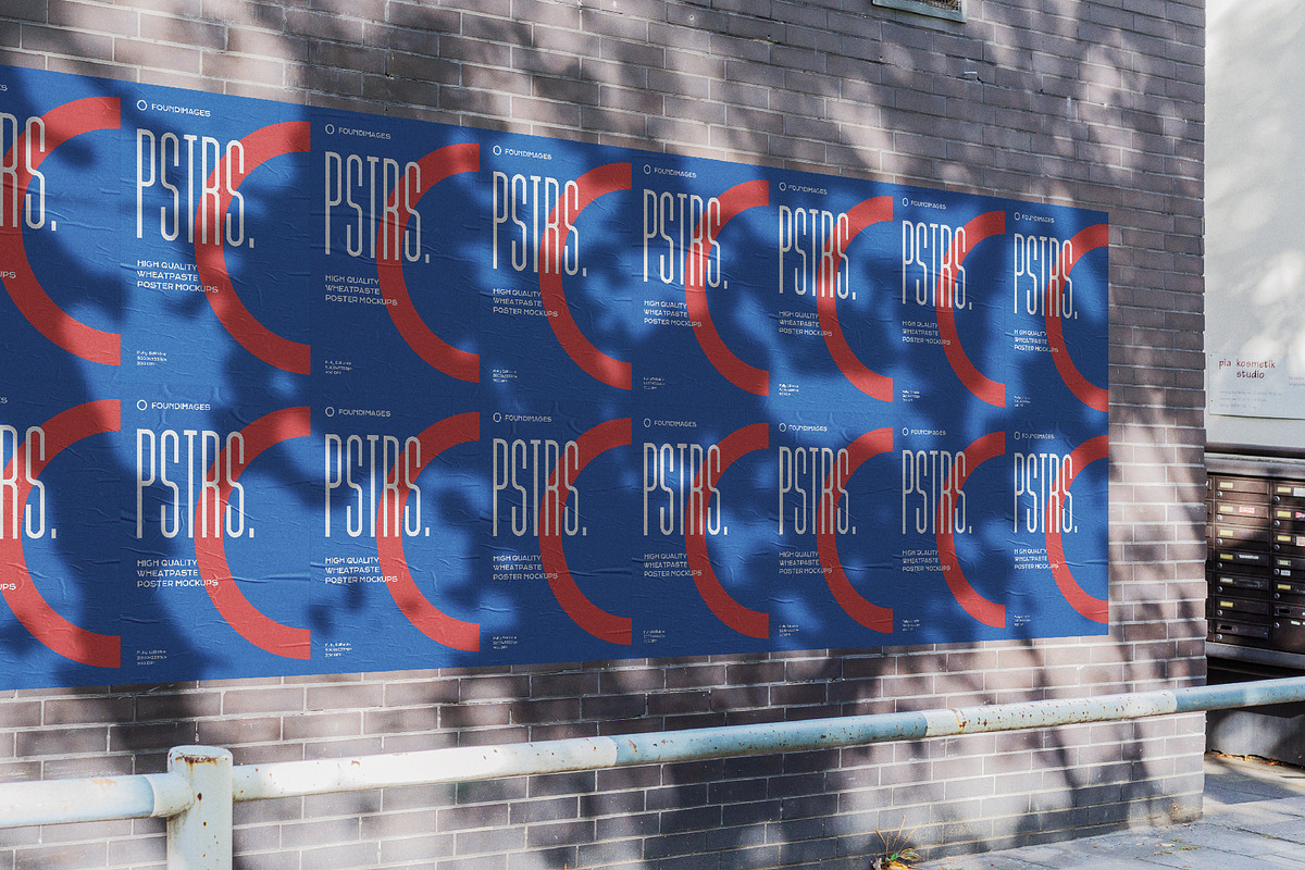 34 poster mockup bundle, an Advertising Mockup by FoundImages (Photo 28 of 34)