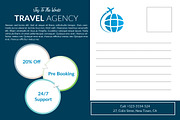 Holiday Travel Post Card, a Card Template by Shishir Khan (Thumbnail 2 of 3)