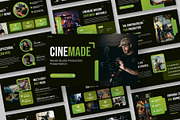 Movie Studio Production Keynote, a Presentation Template by Fit-tee (Thumbnail 1 of 10)