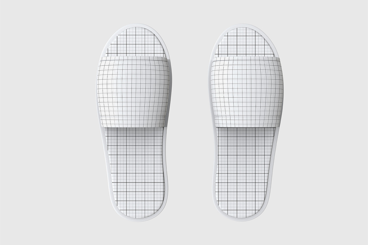 Hotel Slipper Mockup Template, a Product Mockup by graphypix (Photo 3 of 4)