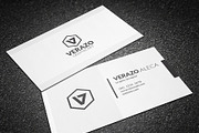 Clean & Minimal Business Card, a Business Card Template by Verazo (Thumbnail 2 of 3)