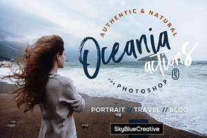 Oceania Photoshop Actions, an Action Add-On by skybluecreative