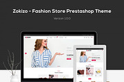 Zokizo - PrestaShop Fashion Theme, a Bootstrap Template by Pichforest Studio (Thumbnail 1 of 4)