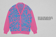 Realistic Knitted Cardigan Mockup 2, a Hoody Mockup by Uncentrifuged Pressure (Thumbnail 4 of 7)