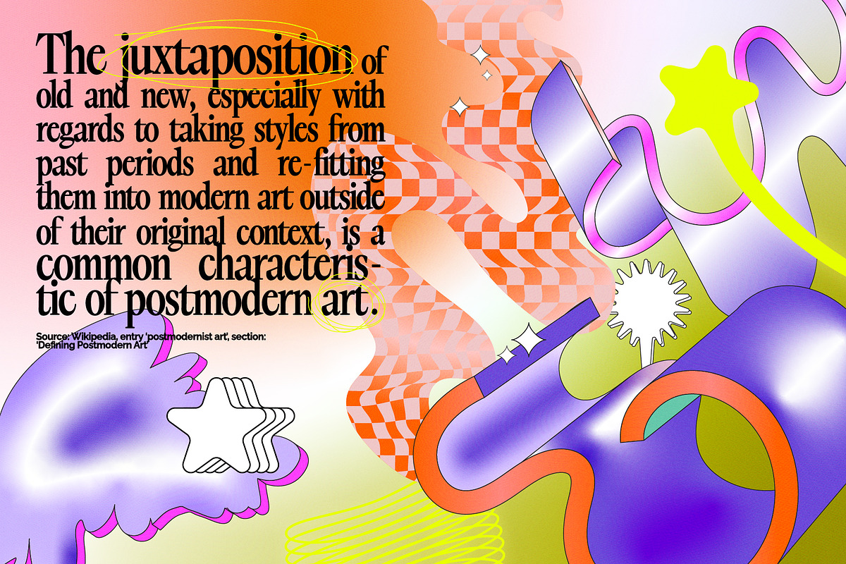 Postmodern Squiggle 2 Vector Clipart, an Object Graphic by angelainthefields (Photo 5 of 14)