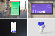 16 Realistic Mockup Bundle, an Advertising Mockup by PixelWink (Thumbnail 3 of 5)