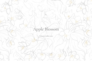 Apple Blossom Pattern Collection
