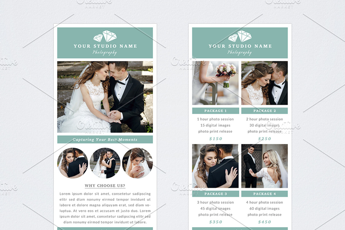 Photography Rack Card Template, a Flyer Template by NM-Design-Studio (Photo 2 of 4)