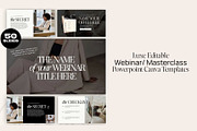 Luxe Canva Webinar Slides, a Presentation Template by JOA CREATIVE LAB (Thumbnail 2 of 9)