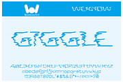 smoke on the water font, a Script Font by weknow (Thumbnail 3 of 5)