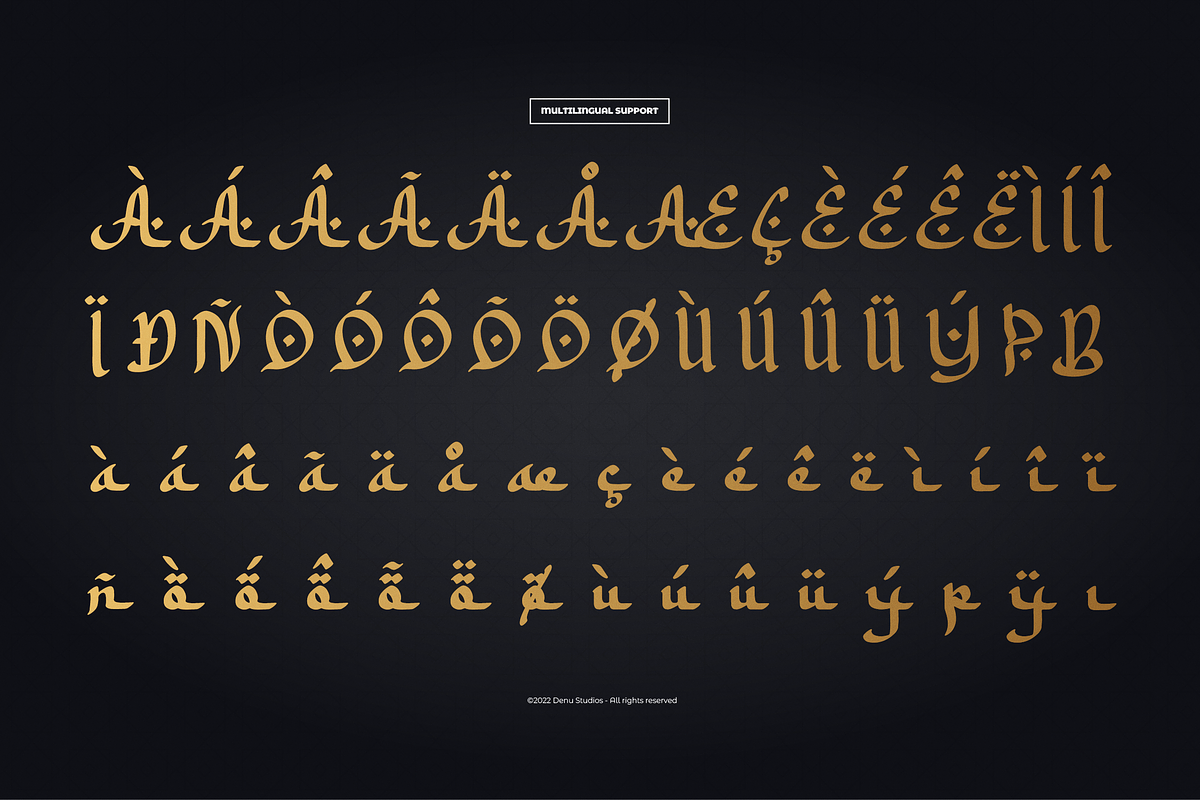 Asttahiam | Islamic Style Font, a Script Font by Denustudios (Photo 12 of 12)