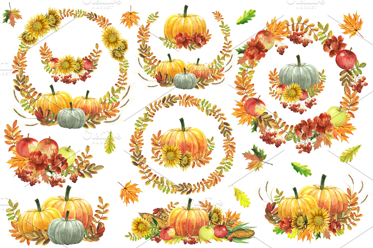 Autumn Harvest Collection, a Food Illustration by Sveta Aho (Photo 2 of 3)