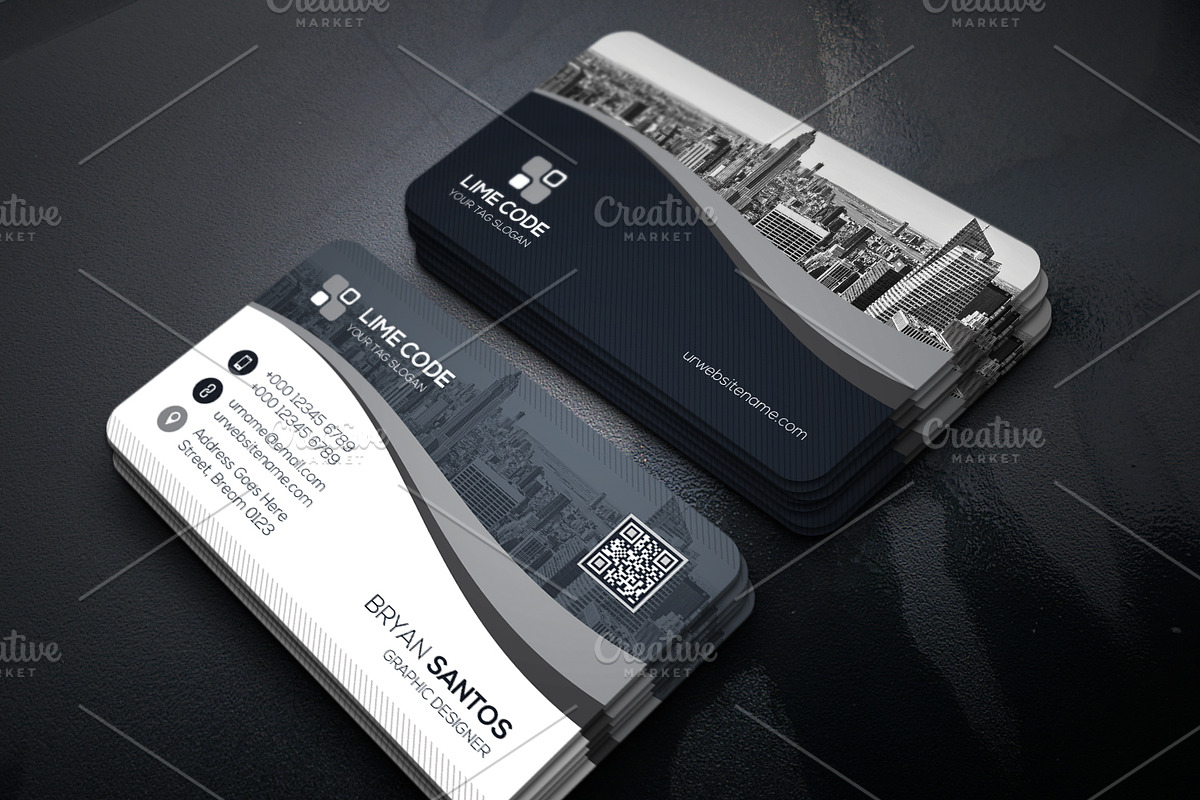 Business Card, a Business Card Template by pixelworkz (Photo 2 of 6)
