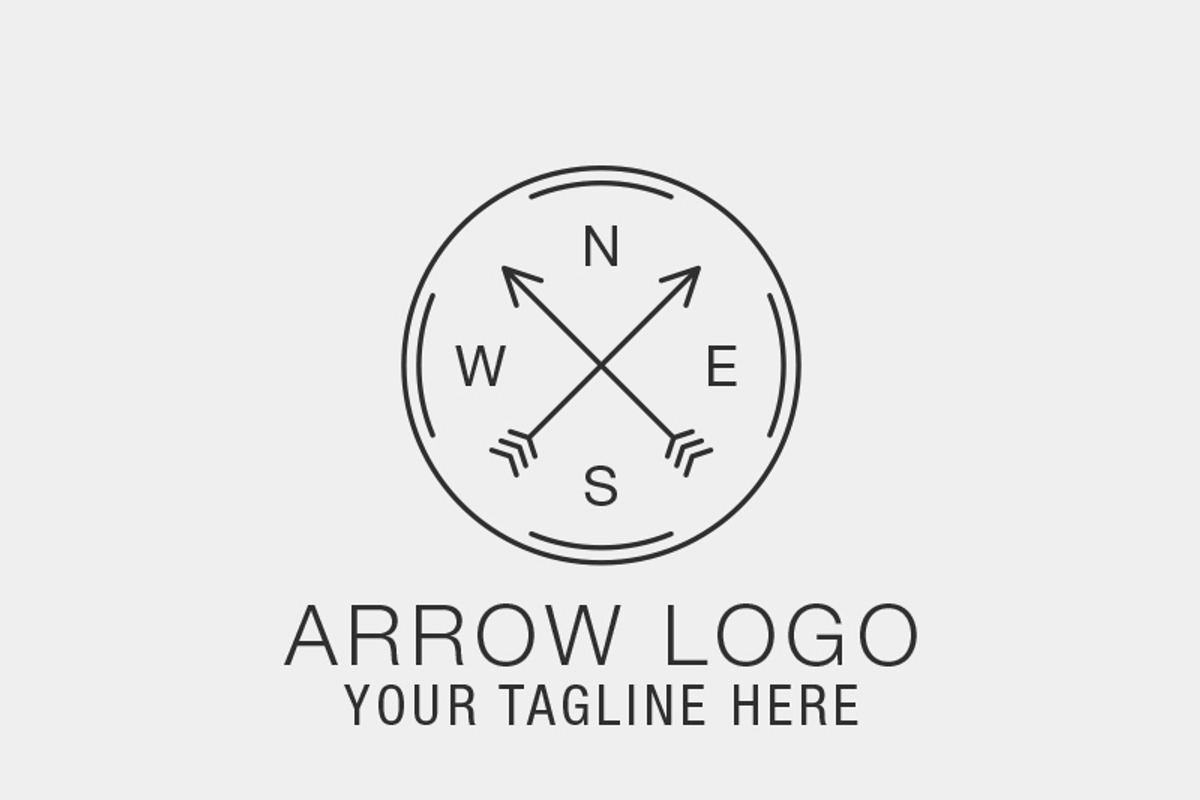 Arrow Logo Template, a Branding & Logo Template by psdblast