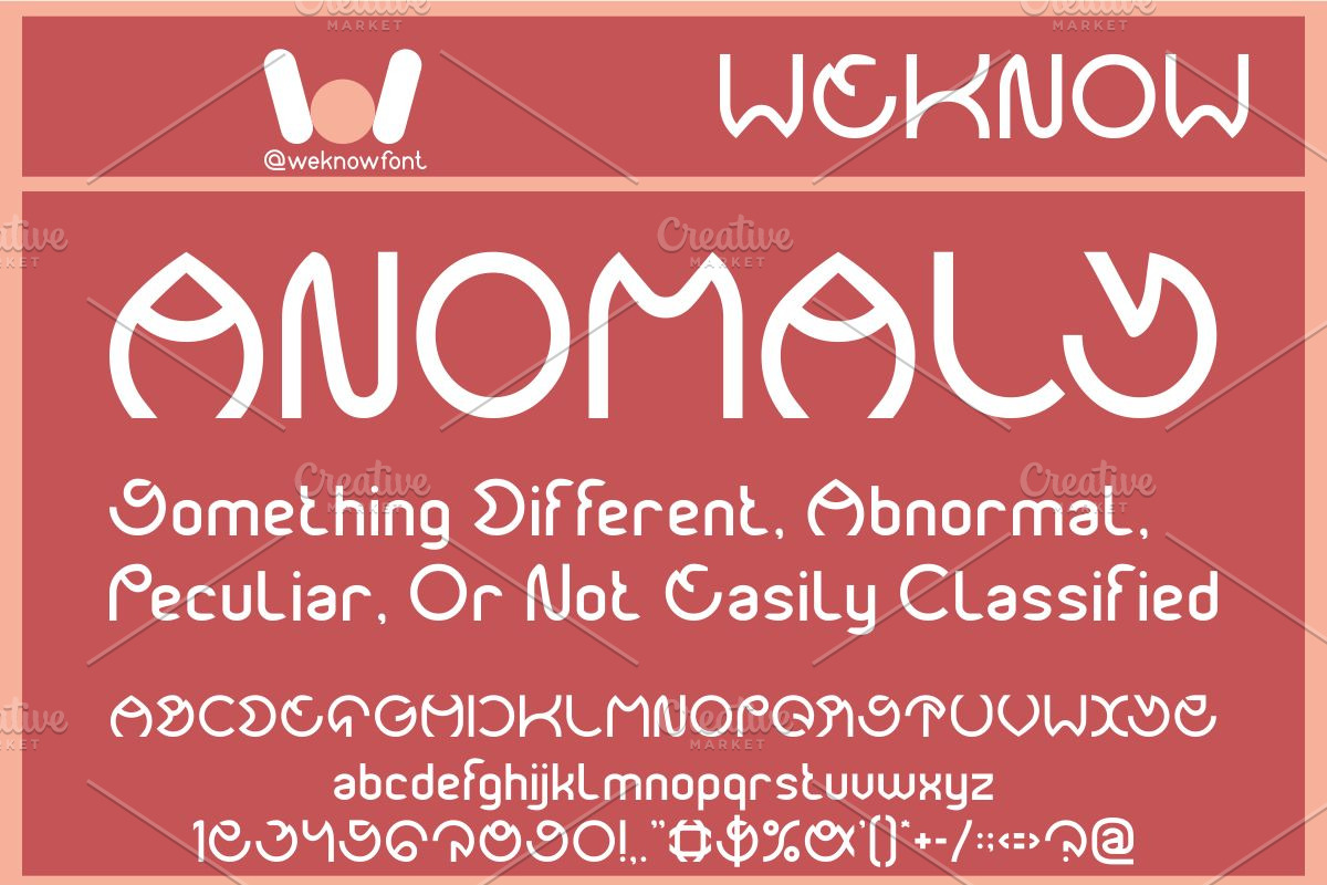 Super Hybrid font, a Font by weknow (Photo 2 of 8)