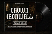 Malthon - Medieval Blackletter Font, a Blackletter Font by RagamKata (Thumbnail 8 of 10)