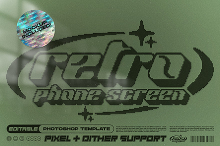 Retro Phone Screen Effect, an Action Add-On by MiksKS