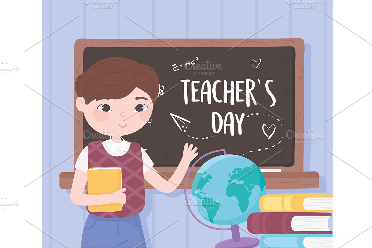 celebration teacher day, an Education Illustration by studiogstock