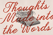 Palmeria a Textured Handwriting Font, a Handwritten Font by Blankids Studio (Thumbnail 5 of 8)