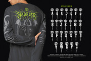 Kramash Typeface, a Blackletter Font by alit design (Thumbnail 18 of 20)