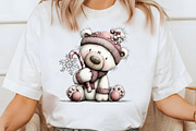 Whimsical Christmas Animal Clipart, an Illustration by Libby Wishes (Thumbnail 2 of 7)
