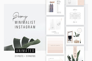 ANIMATED Instagram Posts – Peony