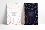 Geometric business card template, a Business Card Template by ARg Design (Thumbnail 5 of 6)