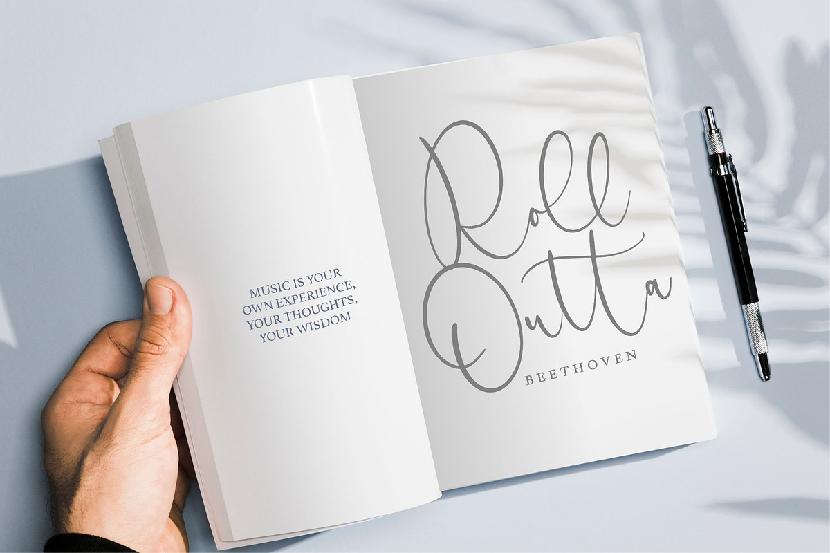 Birdwatch - Luxury Calligraphy Font, a Script Font by Letterative Studio (Photo 3 of 7)