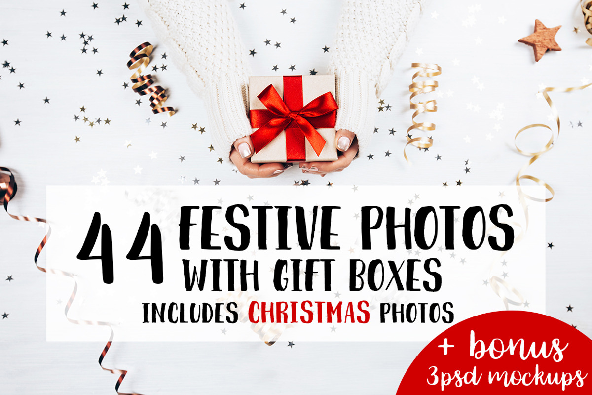 44 Festive Photos With Gift Boxes, a Holiday Photo by Anna Efetova (Photo 1 of 9)