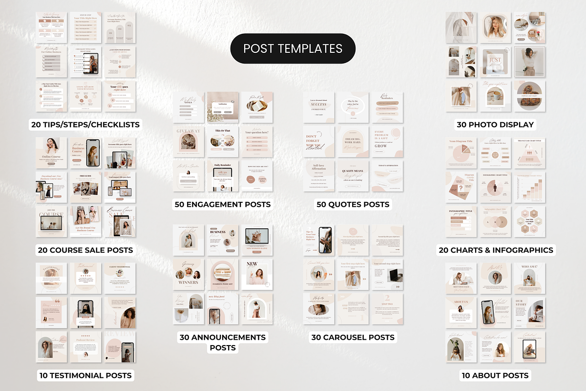 Coach Social Media Templates Bundle, a Social Media Template by DigiPax (Photo 3 of 10)