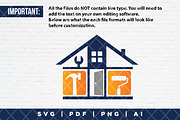 Handyman House Repair Logo, a Design Template by Guavanaboy (Thumbnail 2 of 3)