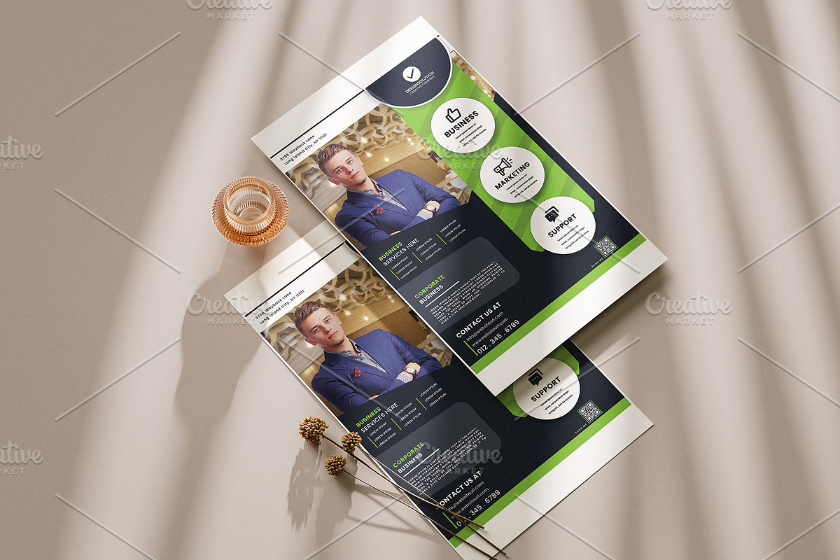 Modern Business Flyer Template, a Flyer Template by MadeByShahbaz (Photo 4 of 5)