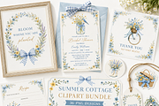 Summer Cottage Clipart frames, a Decorative Illustration by HeavensStar (Thumbnail 6 of 8)