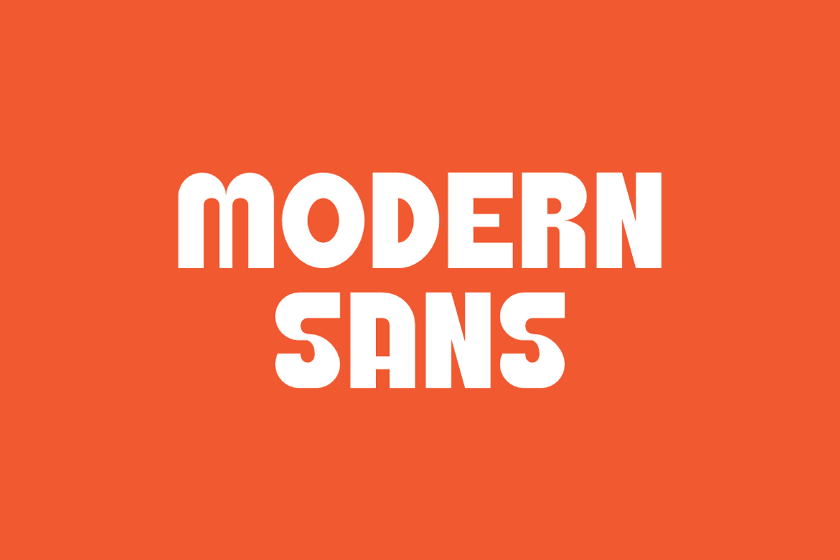 Jergon - Creative Logo Font, a Sans Serif Font by QR Design Studio (Photo 4 of 8)