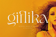 Giflika // Modern Display Serif, a Serif Font by BrandSemut (Thumbnail 1 of 11)