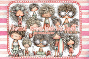 Whimsical summer beach kids Clipart, an Illustration by Designworld (Thumbnail 1 of 4)