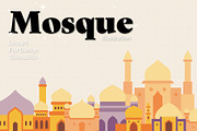 40 mosque illustration, a Decorative Illustration by Pikgura (Thumbnail 1 of 3)
