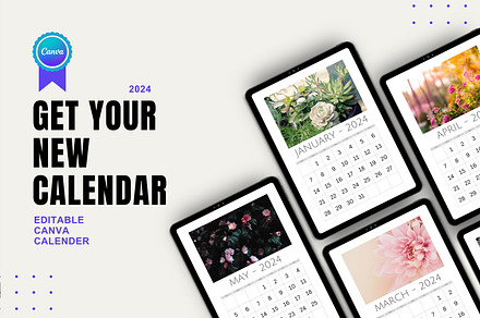 Calendar Canva Template