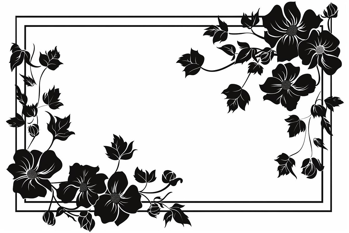 Decorative Floral Frame Set, an Illustration by jahid234 (Photo 5 of 9)