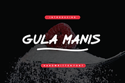 Gula Manis - Font, a Handwritten Font by artchiles_design (Thumbnail 1 of 5)