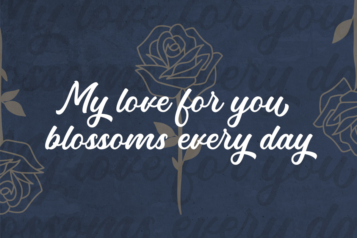 Victoria Handlettering Font, a Script Font by Mayofont (Photo 4 of 10)
