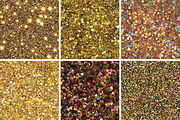 Gold Holographic Glitter Seamless, a Pattern Graphic by PrintablesByFranklyn (Thumbnail 3 of 4)