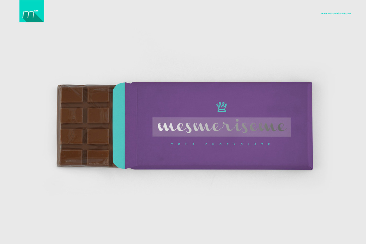 Chocolate Box Mock-up, a Packaging Mockup by BlackMocca (Photo 4 of 9)