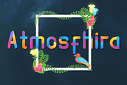 Atmosfhira | Colorfont, a Font by Mojibam (Thumbnail 1 of 6)