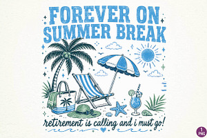Summer Sublimation Design, Summer, a Seasonal Illustration by DreamPrint404