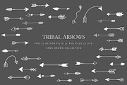 Tribal arrows hand drawn, an Illustration by AS Studio (Thumbnail 2 of 3)