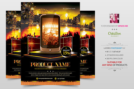 Product Showcase Vs 4 Flyer